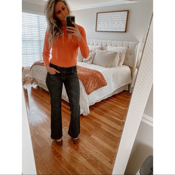 White House Black Market Jeans Black House White Market Noir Flare